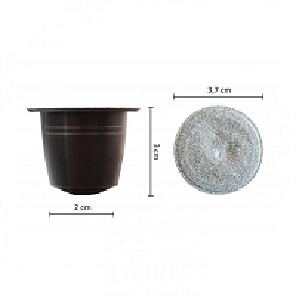 Nespresso® kompatible Kaffeekapseln – Kräftig, 100 Stk.
